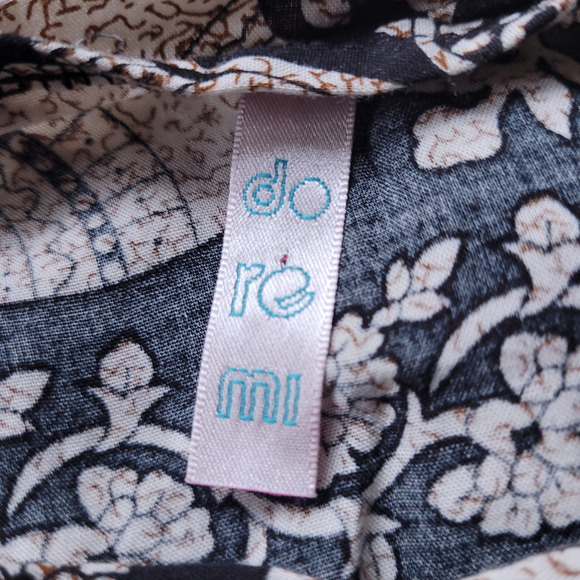 DO RE MI Elephant Print Maxi Dress Sz XS Boho Indie Beachy Vacay Resort Wear - Picture 7 of 9